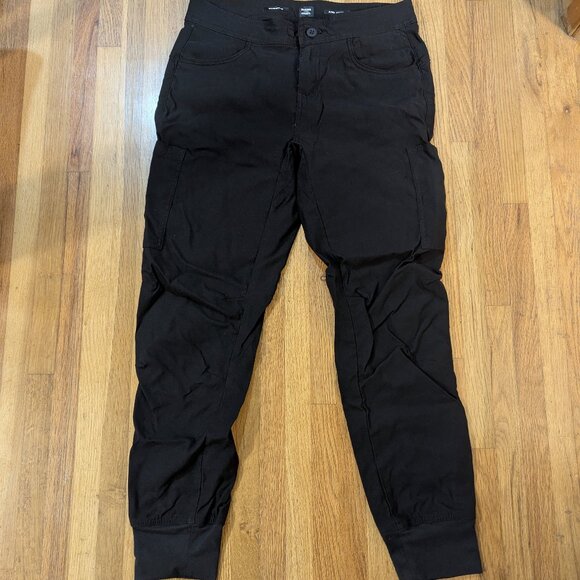 Prana Halle Jogger II Black Women's Pants Size 4 Regular - Picture 1 of 10